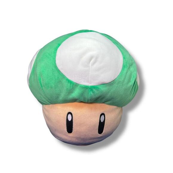 Club Mocchi Mocchi Super Mario Plush Lot – Goomba, 1-Up Mushroom & Yoshi Egg 15” - Picture 7 of 9